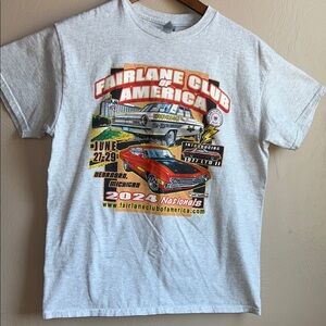 Fairland Club of America 2024 Car Nationals Gildan Men’s T-Shirt. Size Medium.
